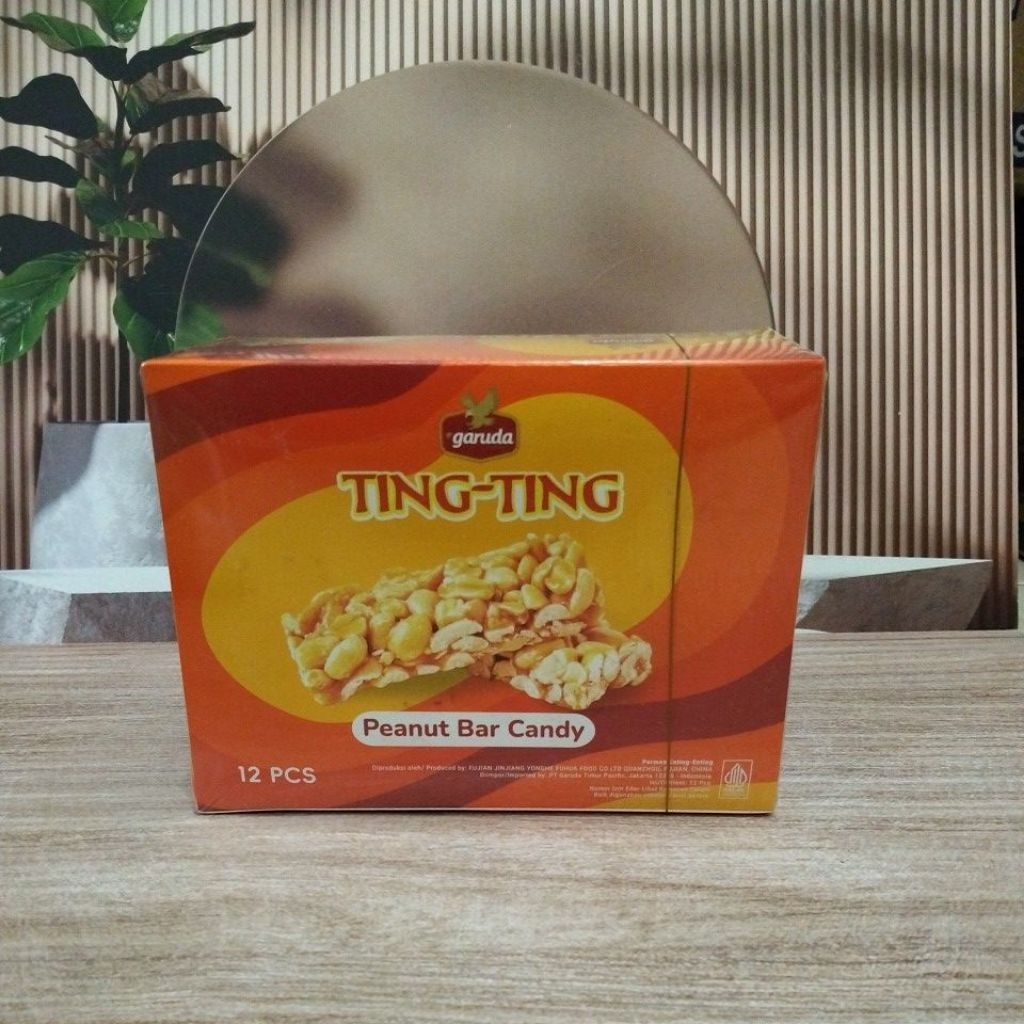 

Garuda Tingting Peanut Bar Candy isi 12 pcs