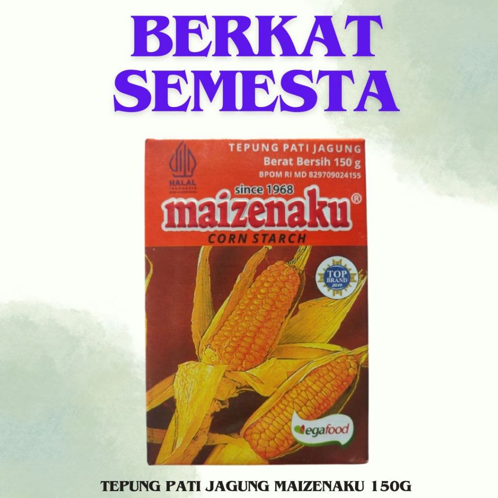 

TEPUNG PATI JAGUNG MAIZENAKU 150G