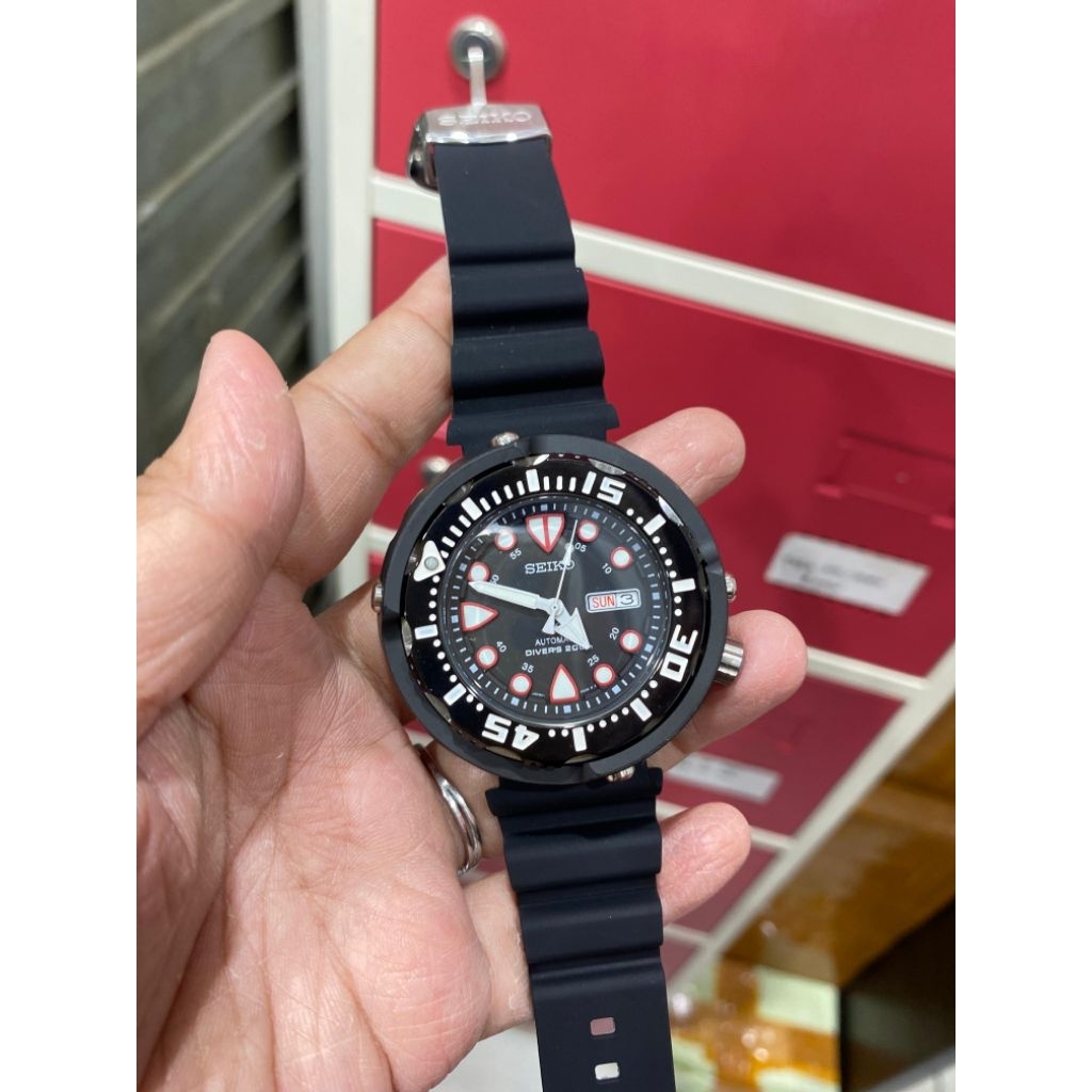 JAM TANGAN PRIA SEIKO PADI X DIVERS RUBBER AUTOMATIC