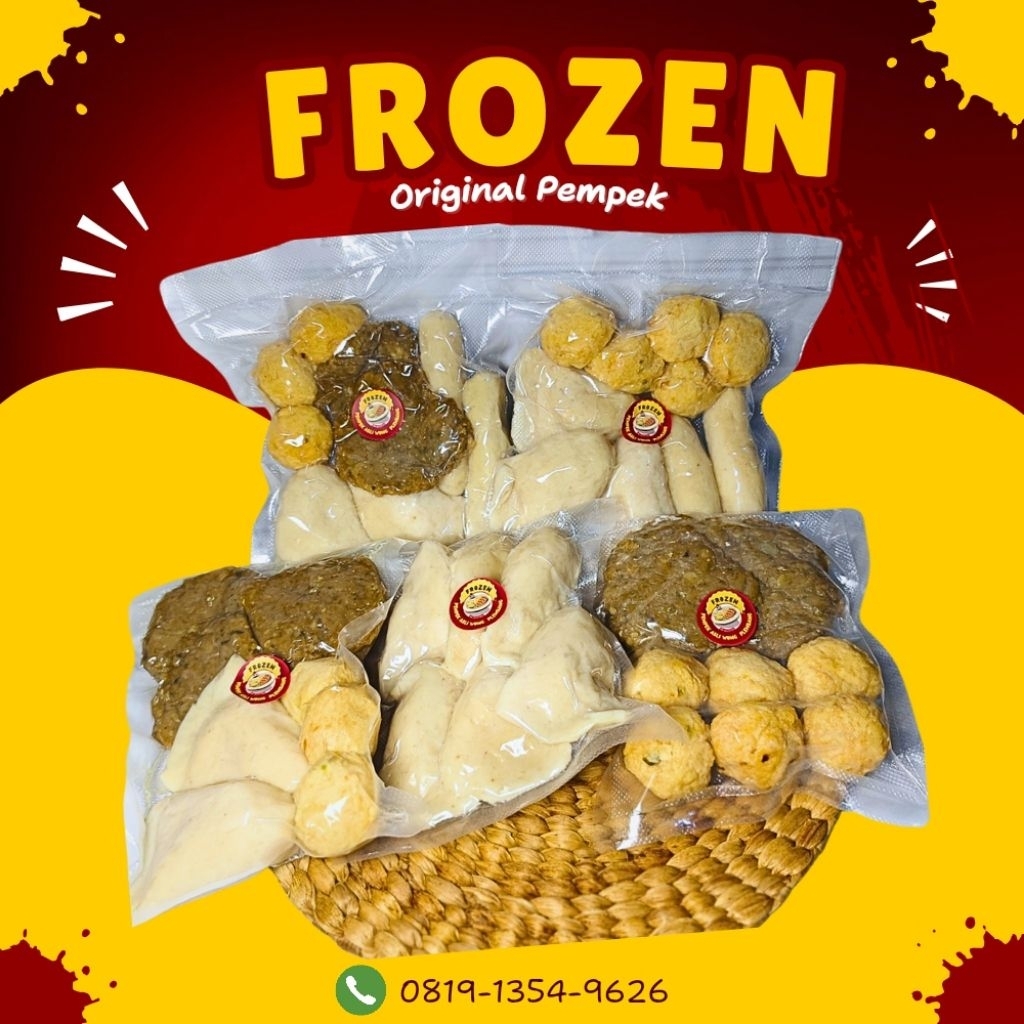 

Pempek isi 10 mix bisa pilih varian