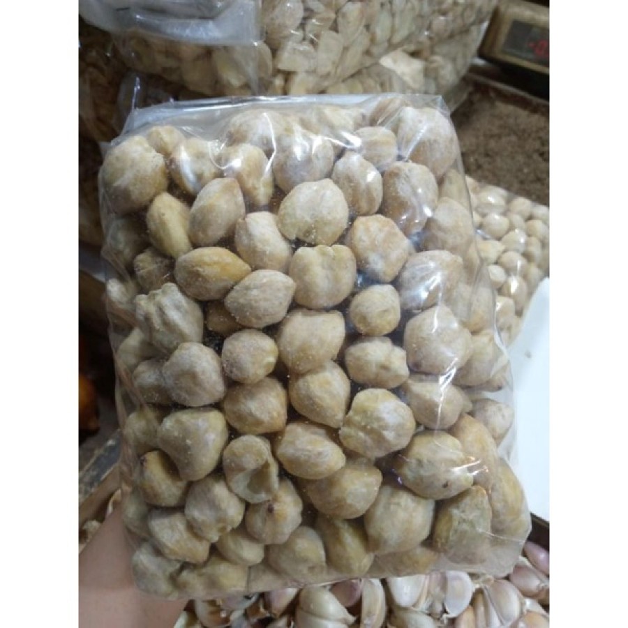 

Kemiri Kupas Bulat glondong 1kg