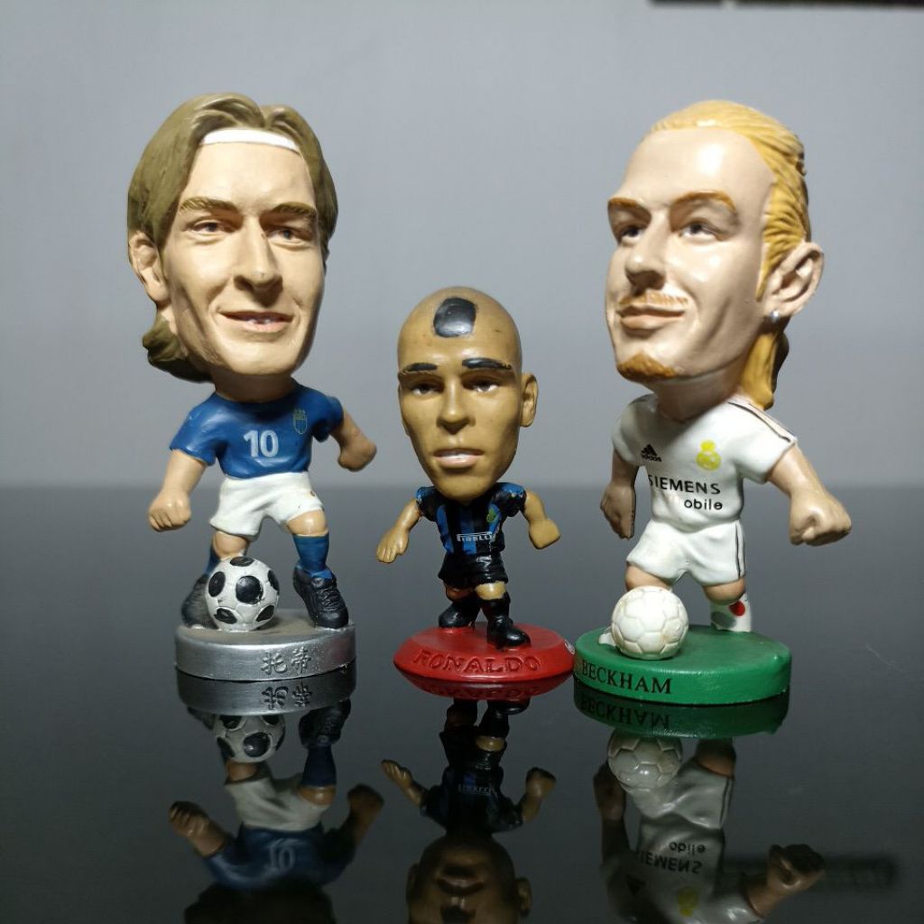 Miniatures Footballer Figure - Ronaldo / Beckham / Totti