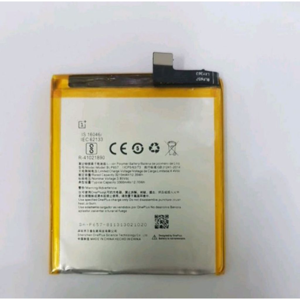 BATRE ONEPLUS 6 BLP657 Batere ONE PLUS 6  BLP-657 ORIGINAL BATTERY  ONEPLUS 6 blp657 100% New