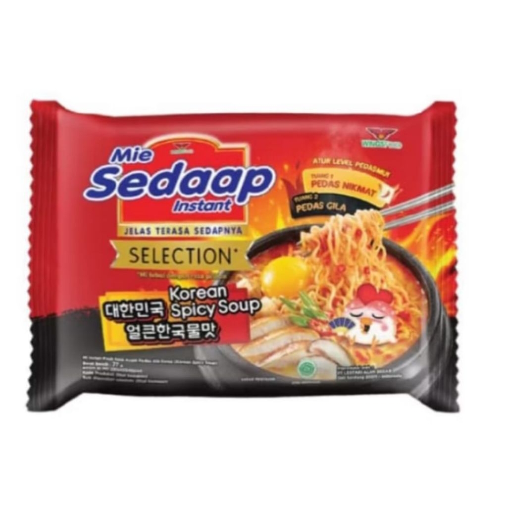 

Mie Sedap Korean Spicy Soup