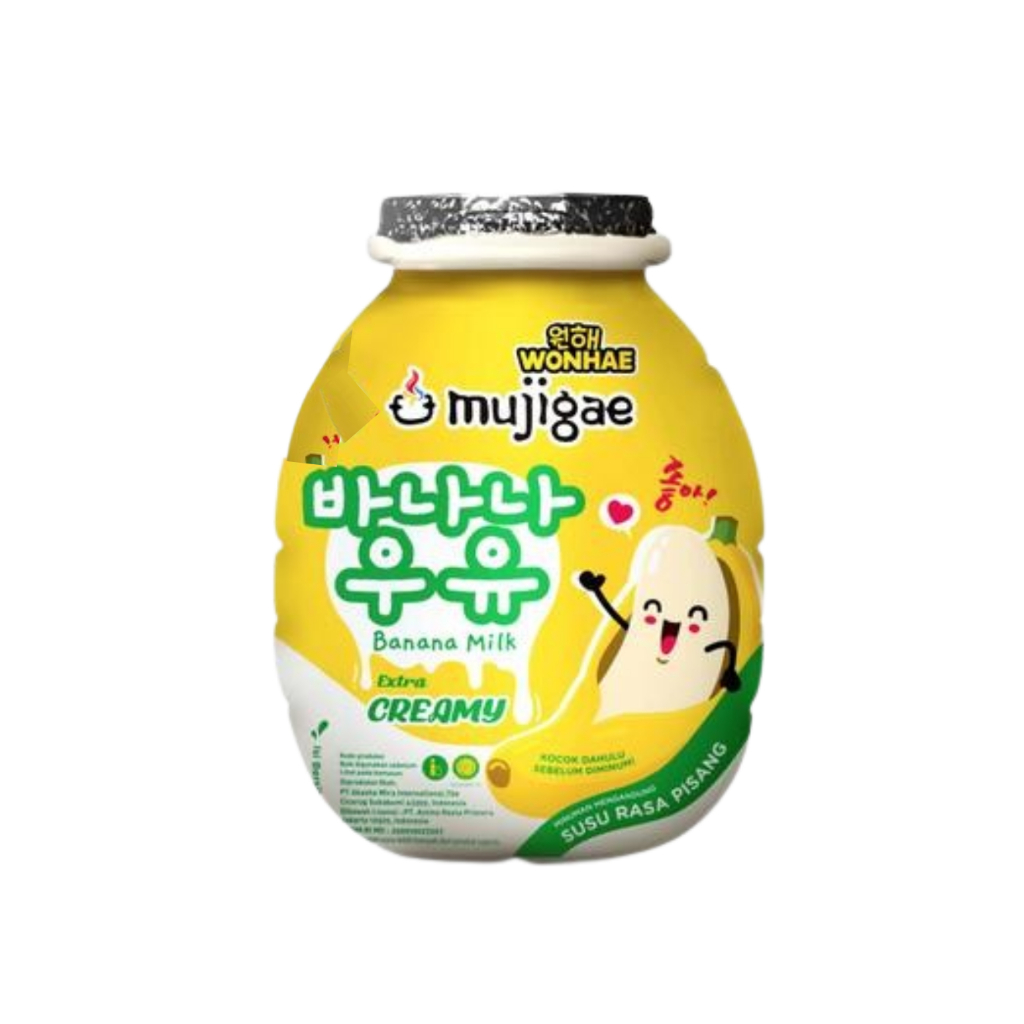 

WONHAE MUJIGAE BANANA MILK EXTRA CREAMY BTL 250 ML 8992982700097
