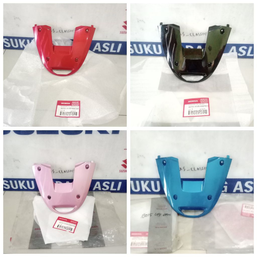 83751KVB930 Cover Tail Pad Sambungan Bodi Belakang Bawah Honda Vario Karbu 110 Old Lama Mendol Origi
