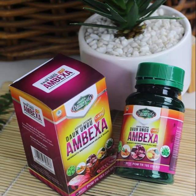 AMBEXA obat herbal untuk ambeien dan wasir ampuh asli original ambexa