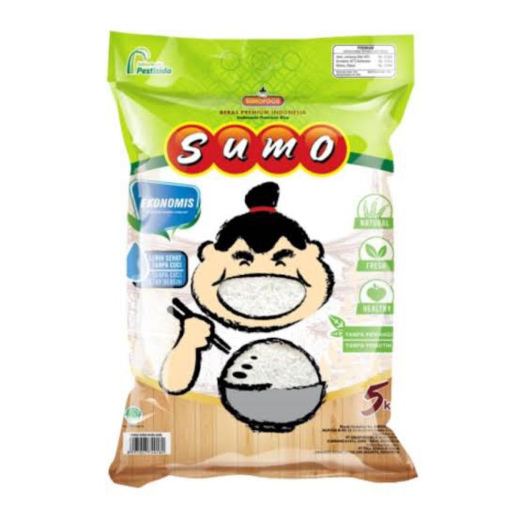 

Sumo Beras Premium Hijau 5000 gram / 5 Kg