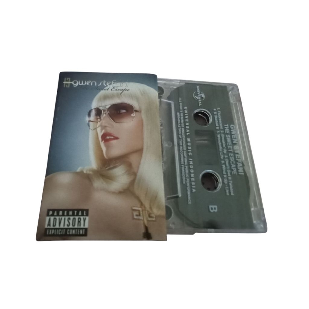 Kaset Pita Gwen Stefani - Sweet Escape - pop