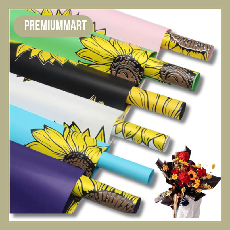 

20 LEMBAR KERTAS BUKET BUNGA CELLOPHANE WATERPROOF FLOWER WRAPPING PAPER FLORIST KB064