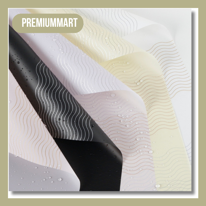 

Flower Wrapping Paper List Gold Cellophane Kertas Buket Hand Bouquet Florist KB067