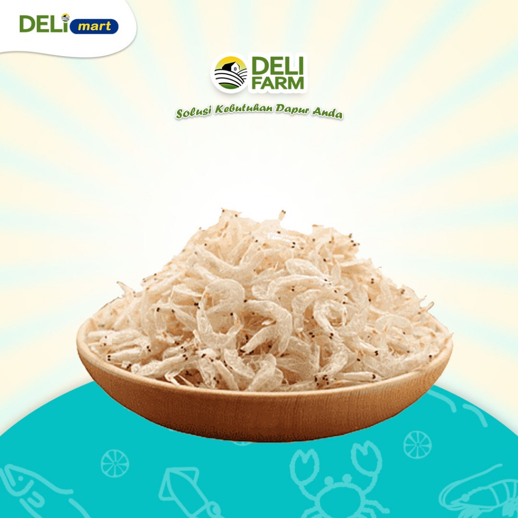 

Deli Mart [Khusus INSTAN Medan] UDANG KECEPE/ UDANG KERING HALUS by Deli Farm