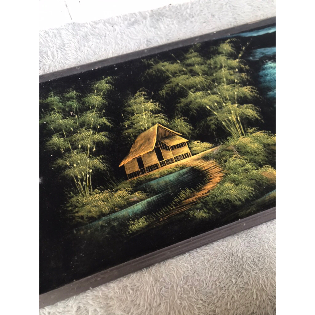 Lukisan Pemandangan Jaman dulu Jadul