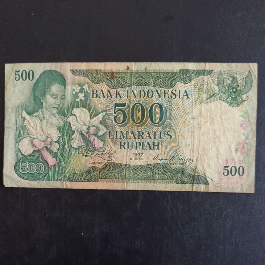Uang Kuno 500 Rupiah 1977 Ibu Konde