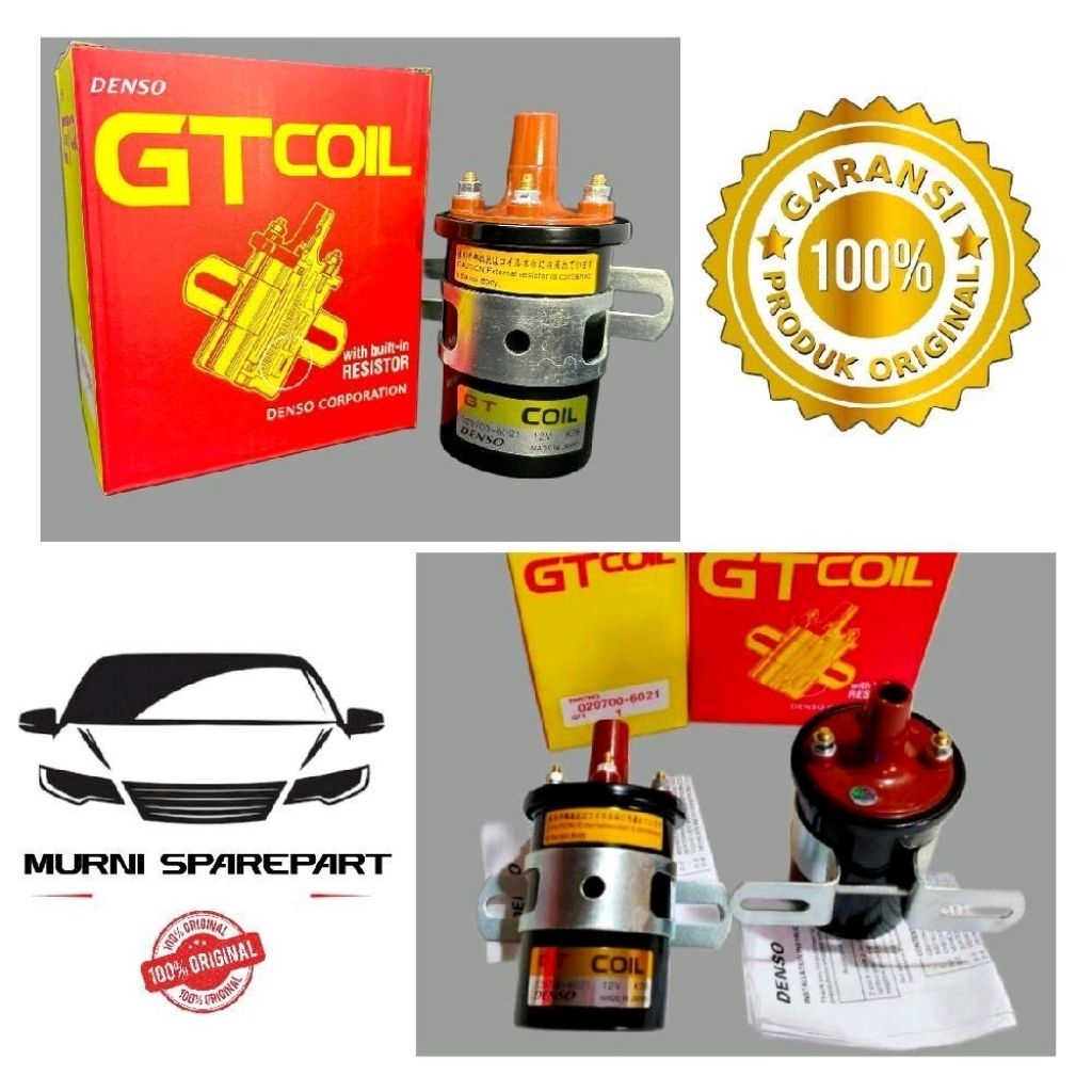 IGNITION COIL/GT COIL 029700-6021 12V DENSO KIJANG 5K-7K CARRY