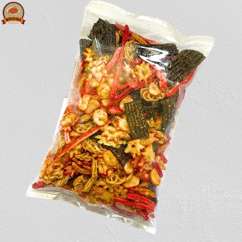 

Kerupuk Seblak Kering Campur Mix Bumbu Kacang Original 500gr Lotek