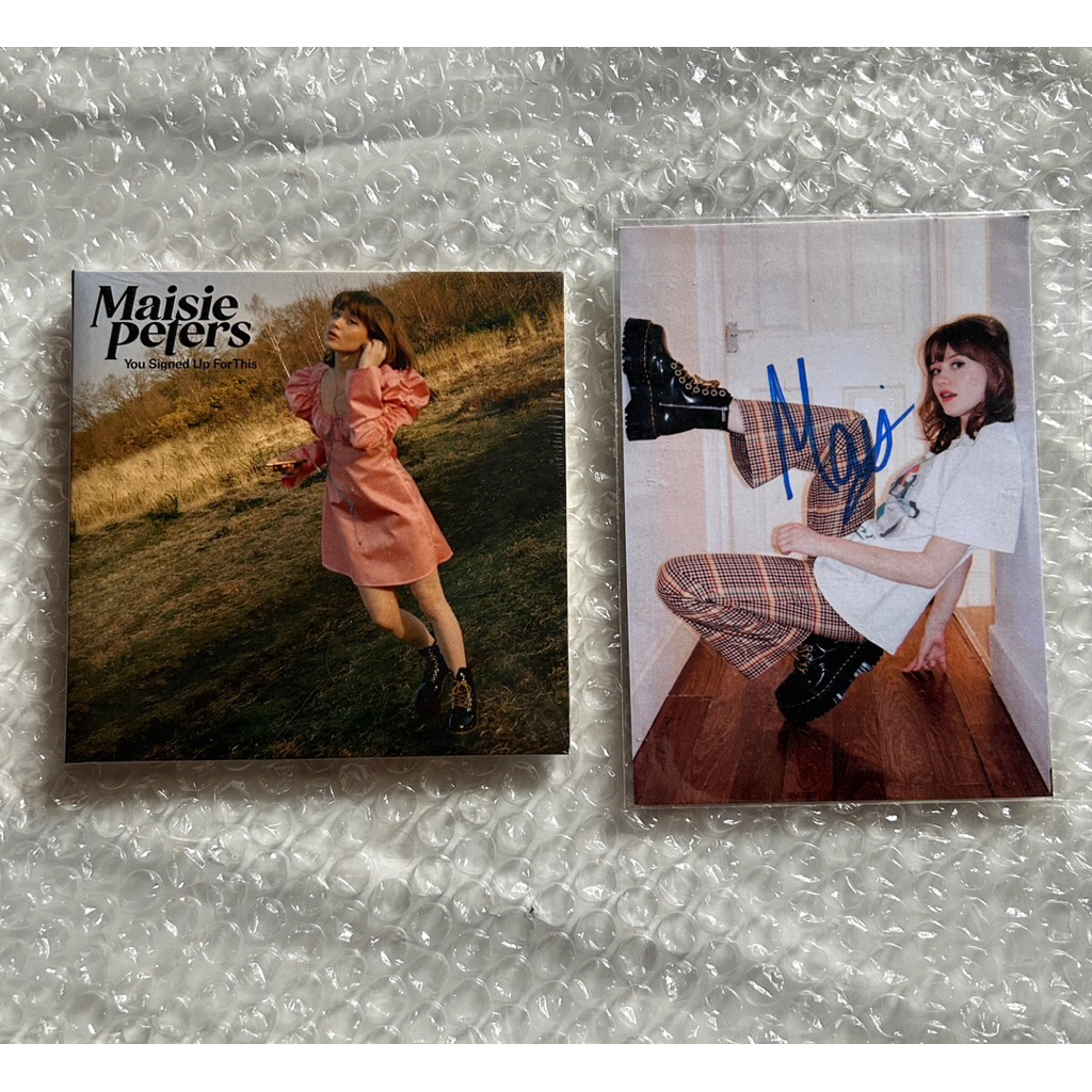 (READY STOCK) Maisie Peters - You Signed Up For This |  CD Alternate Cover CD  Import UK Made in Ger
