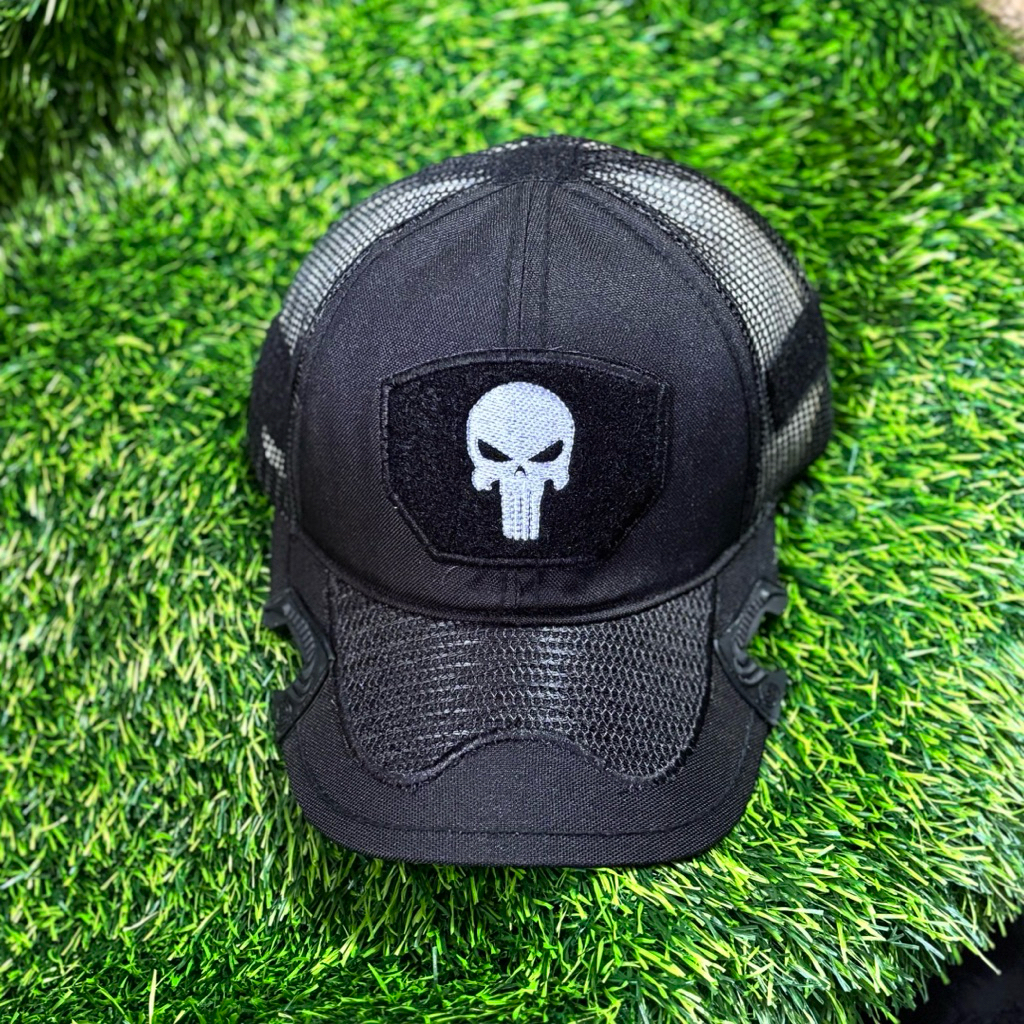 TOPI TACTICAL HITAM/ TOPI TACTICAL TENGKORAK COAK
