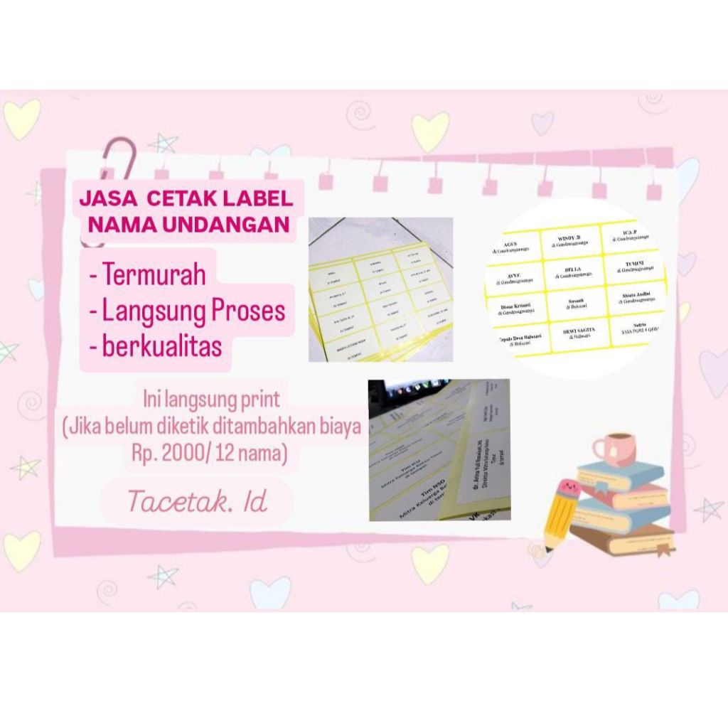 

JASA CETAK LABEL NAMA UNDANGAN
