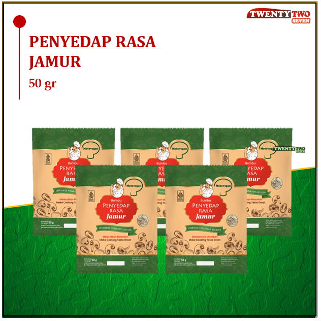 

Motovegan Kaldu Jamur Bumbu Masak Tanpa MSG Moto Vegan Halal 50 Gr / Kaldu Jamur Non Msg