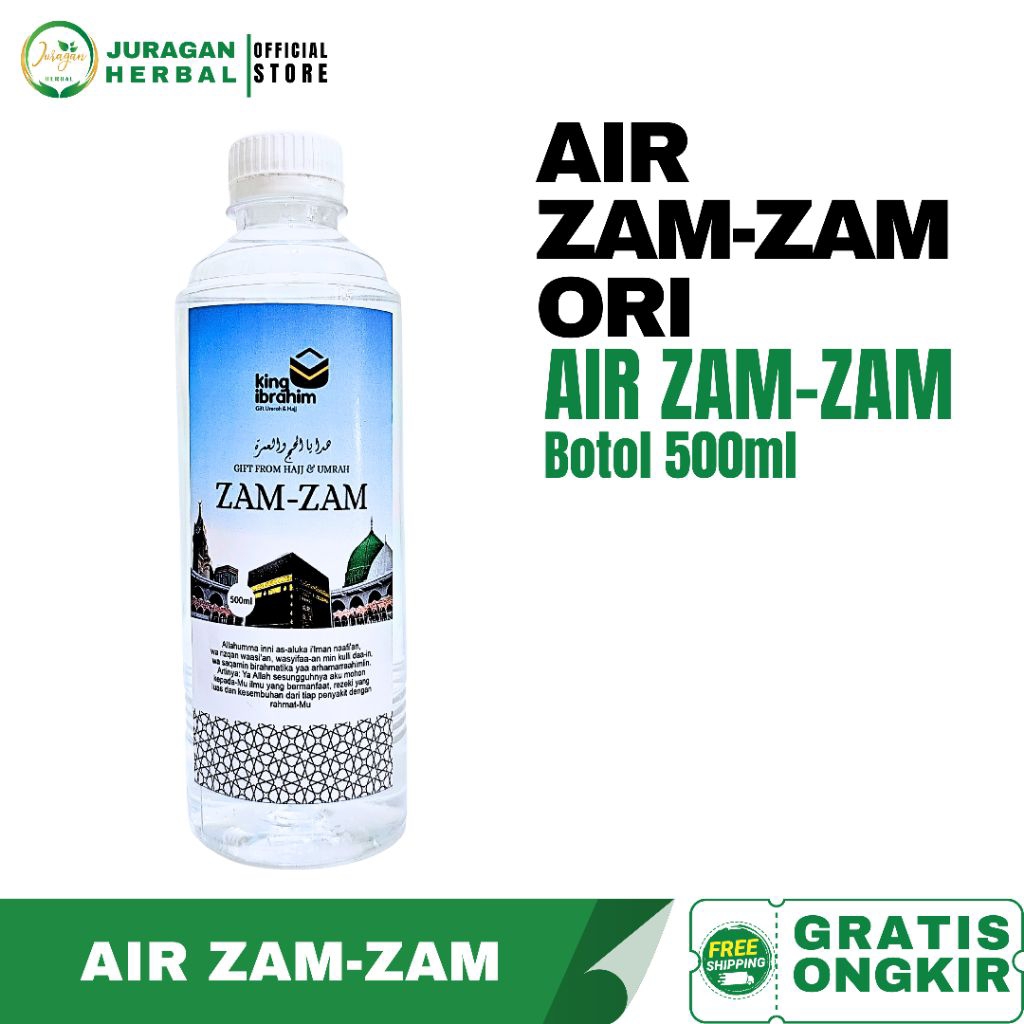 

AIR ZAM-ZAM ASLI MURNI 100% | 250 ml & 500 ml