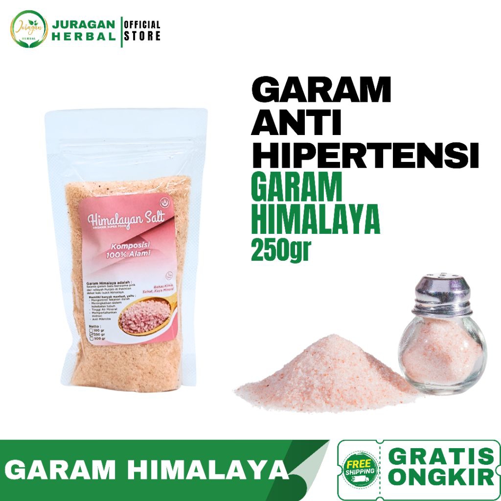 

Himalayan Salt/Garam Himalaya 250 gram