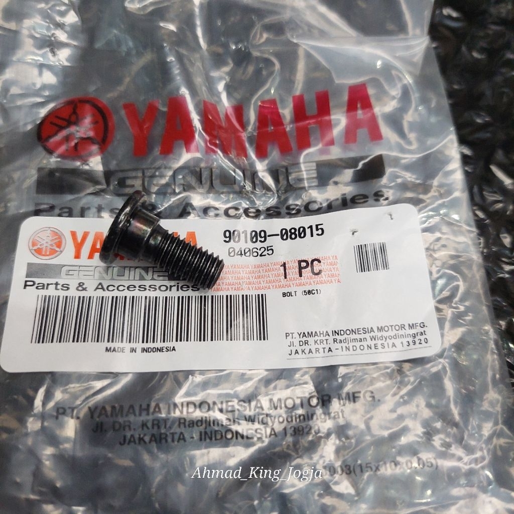 Baut piringan cakram belakang new jupiter mx NJMX asliboriginal yamaha 90109 08015