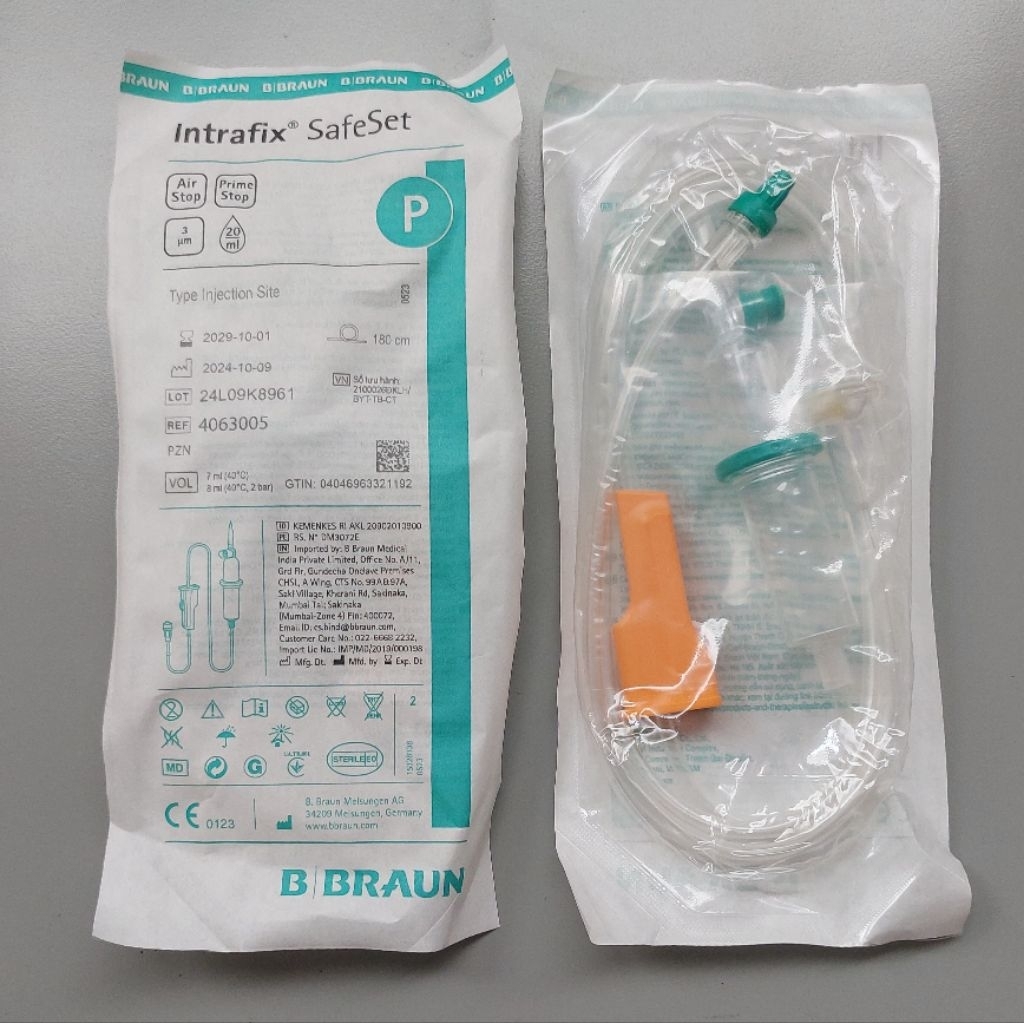 B BRAUN Intrafix Safeset Infuset Selang Infus