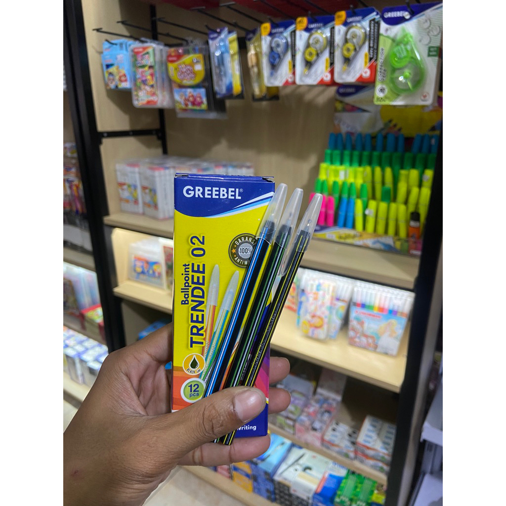 

Pena Trendee 02 by grebeel– Pulpen Stylish, Ringan & Nyaman Digunakan