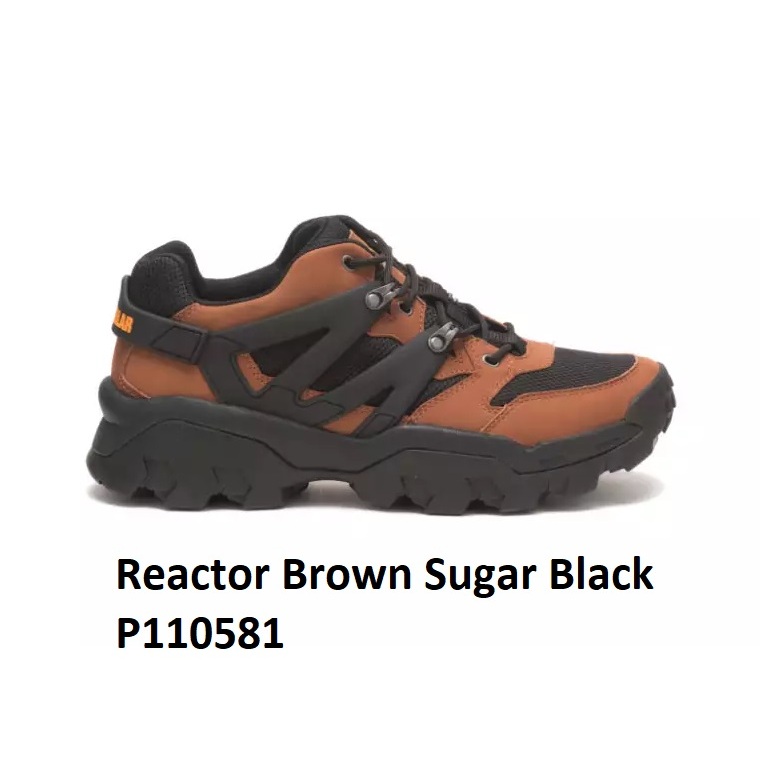 Sepatu Casual Pria Caterpillar Original Reactor Brown Sugar