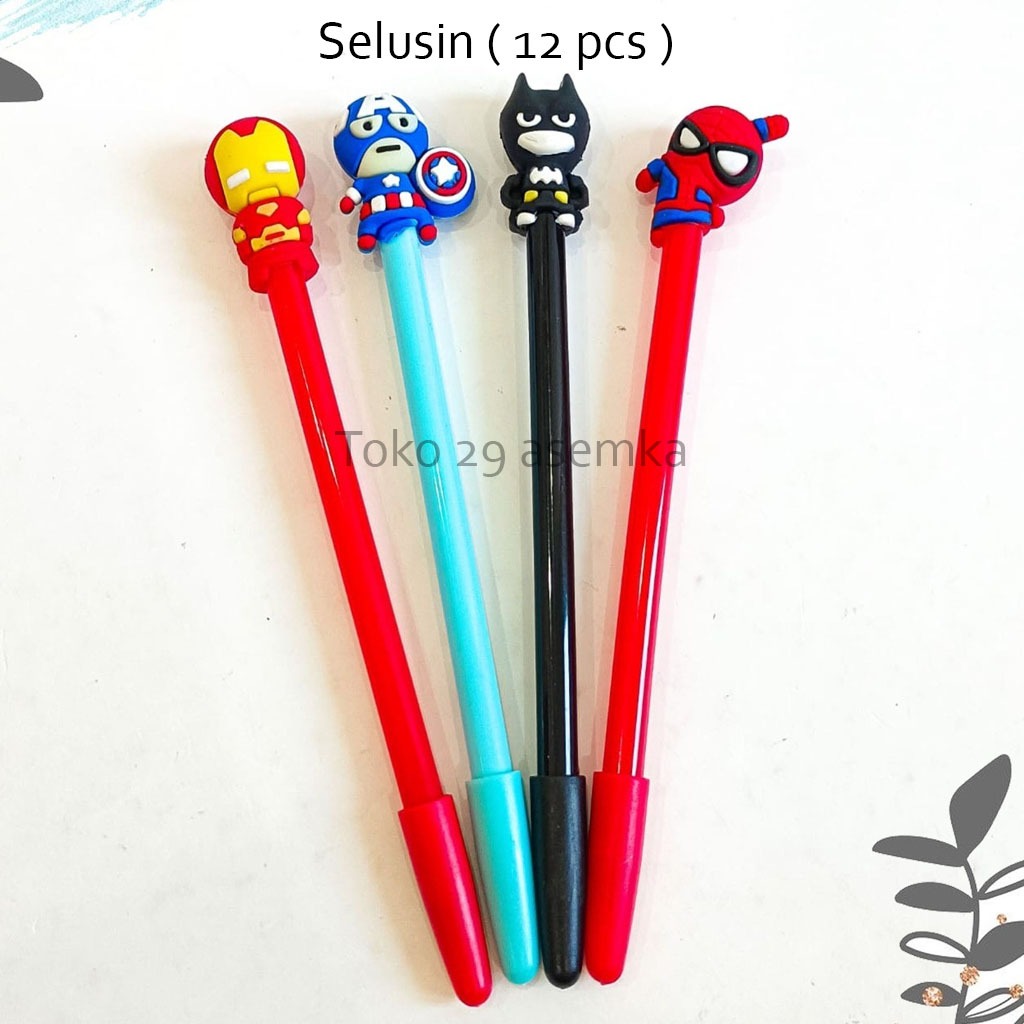 

12PCS SELUSIN PENSIL GRAPHITE INFINITE AVENGERS PENCIL ALAT ALAT SEKOLAH TERMURAH LUCU UNIK