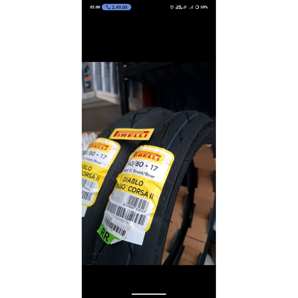 Ban Firelli Diablo roso corsa 2