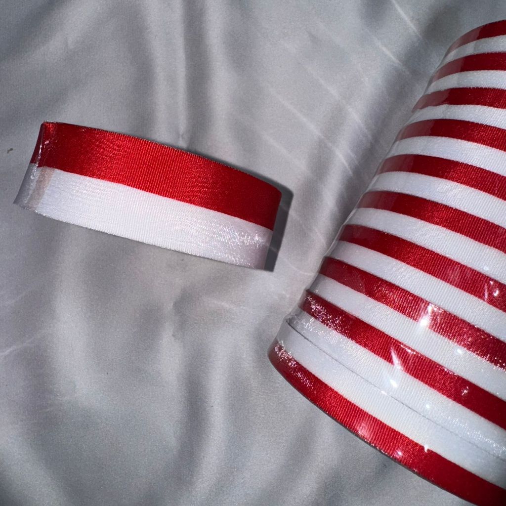 

⭐B8T⭐[HARGA PER ROL] PITA SATIN MERAH PUTIH 17 AGUSTUS KEMERDEKAAN