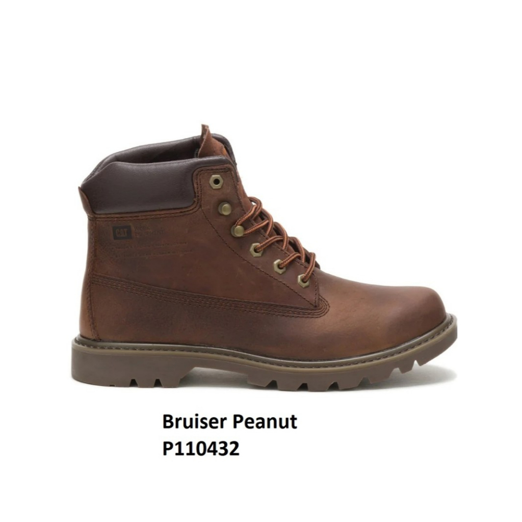Sepatu Casual Pria Caterpillar Original Bruiser 2.0 Peanut