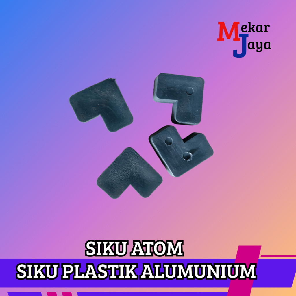 SIKU ATOM/ SIKU PLASTIK ALUMUNIUM SAMBUNGAN HOLLOW