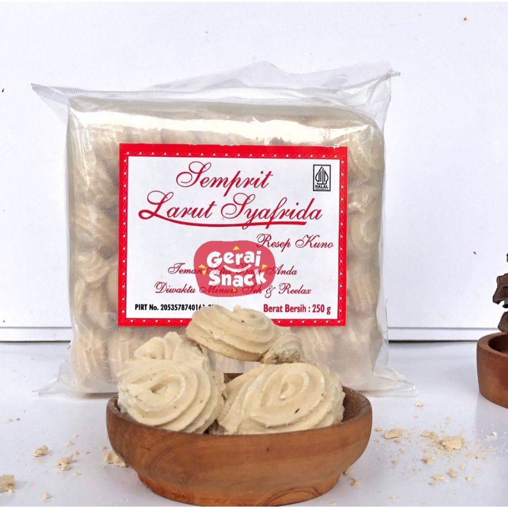 

Kue Semprit Larut Syafrida Oleh2 Khas Surabaya 250g