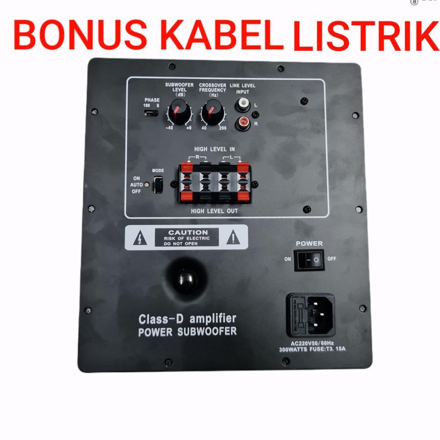 Power Kit Amplifier CLASS D Subwoofer Amplifier