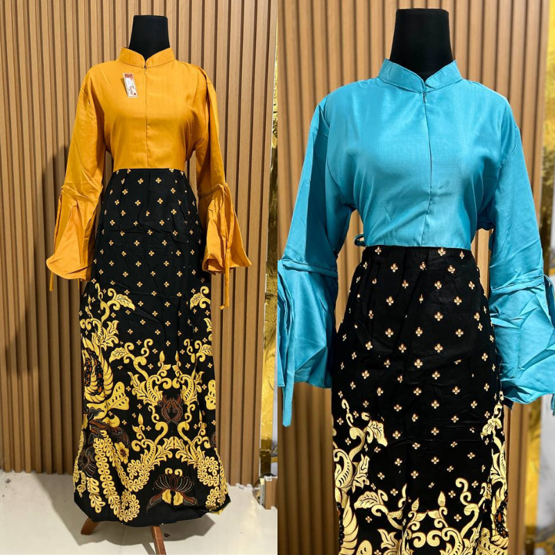 (JUMBO XXXL READY) BATIK COUPLE 2499 BAJU COUPLE KONDANGAN GAMIS SYARI BATIK WANITA