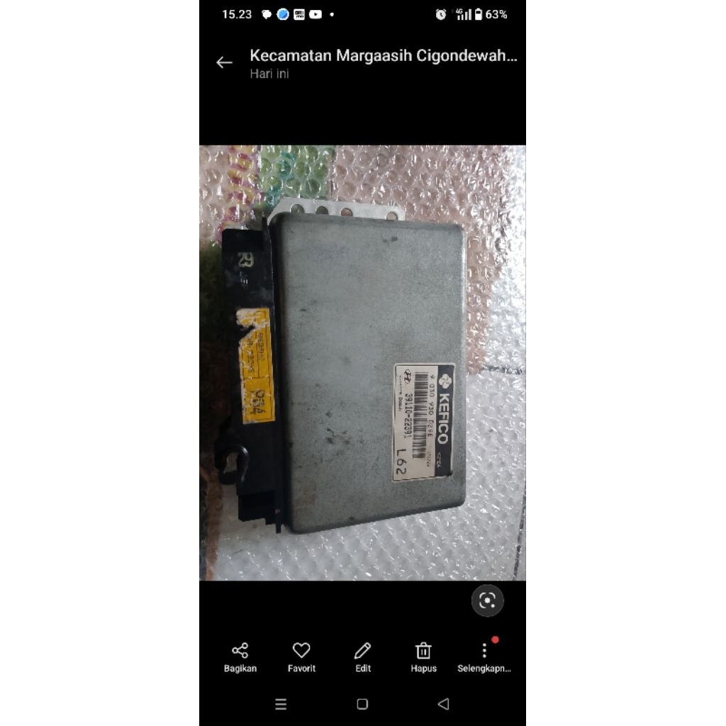 ecu hyundai accent taun 2000 AT