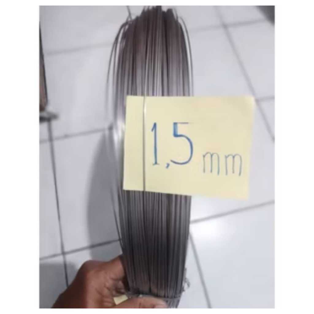 kawat stainless 304 soft diameter 1,5mm per 0,5kg