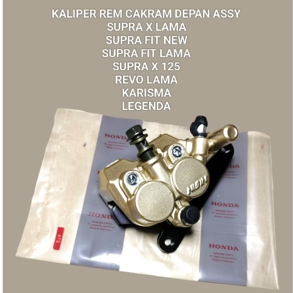 kaliper rem cakram depan Supra x lama,Supra fit lama,Supra fit new,karisma Supra x 125