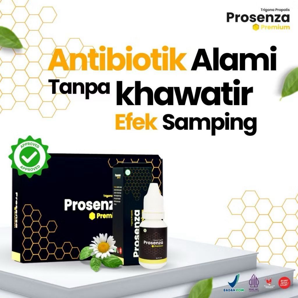Prosenza Propolis Plus Alkali 100% Original Herbal Medicine For Diabetes, Gout, Cholesterol - Cocok 
