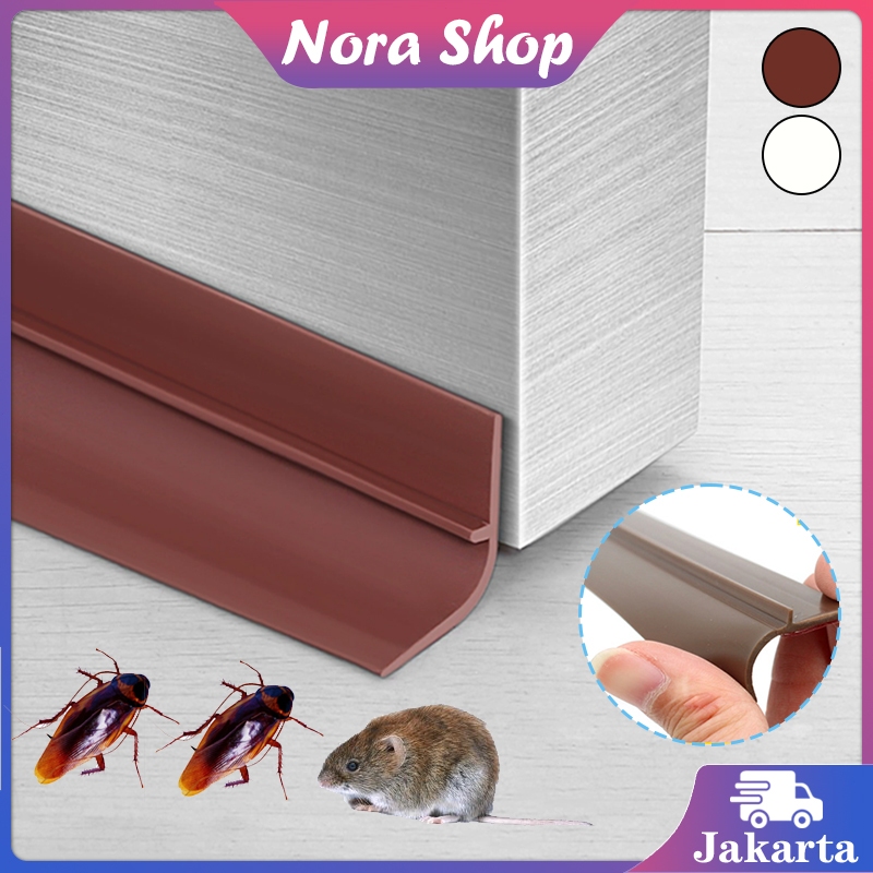 Penutup Celah Bawah Pintu Plastik / Anti-Debu Anti Air Celah Bawah Pintu