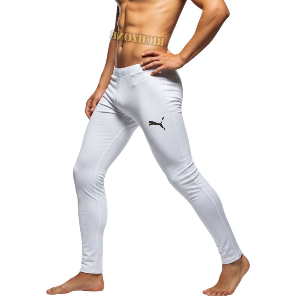 FAVORIT CELANA BASELAYER PUTIH/ CELANA MANSET PANJANG CELANA LEGGING UNISEX/ CELANA BASELAYER PRIA