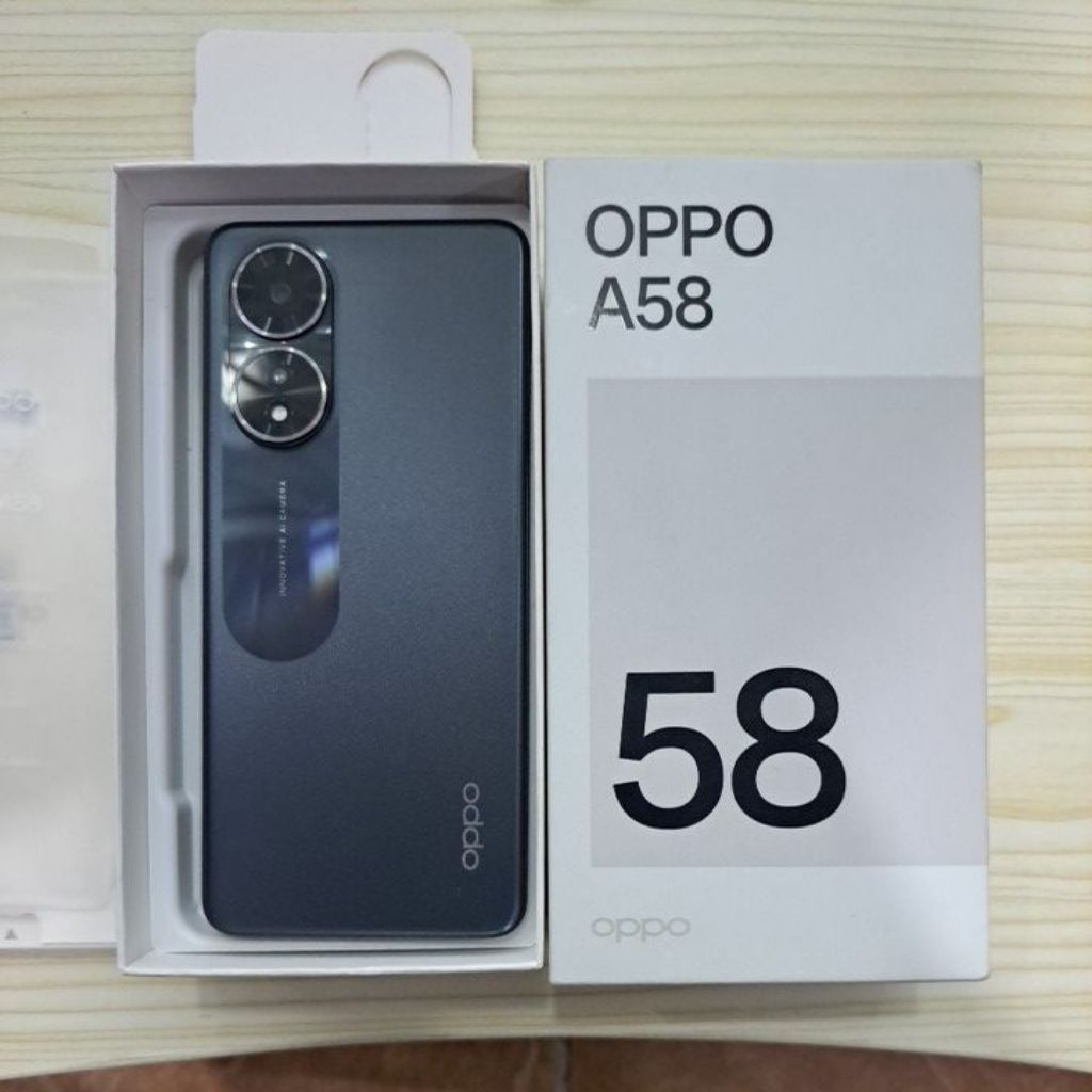 Oppo A58 Ram8/128GB Second Resmi