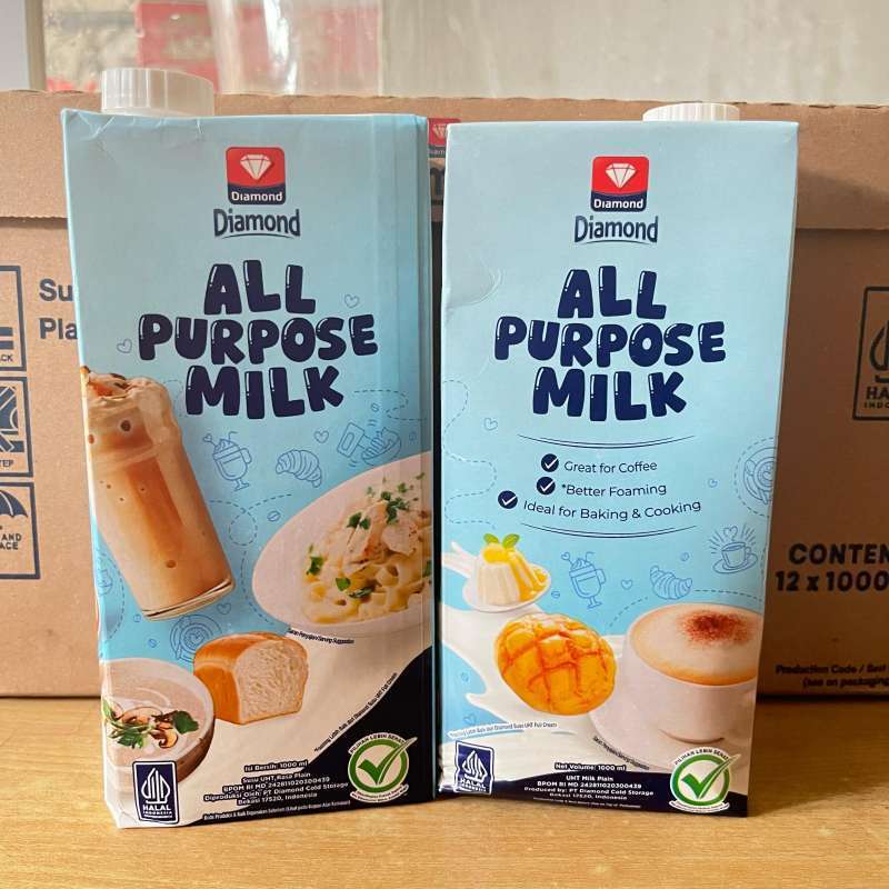 

UHT MILK ALL PURPOSE 1L ( 1 KOTAK )
