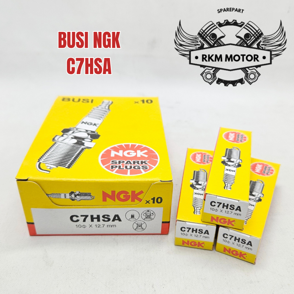 BUSI NGK C7HSA DRAT PENDEK REVO/SUPRA FIT/ASTREA/GRAND