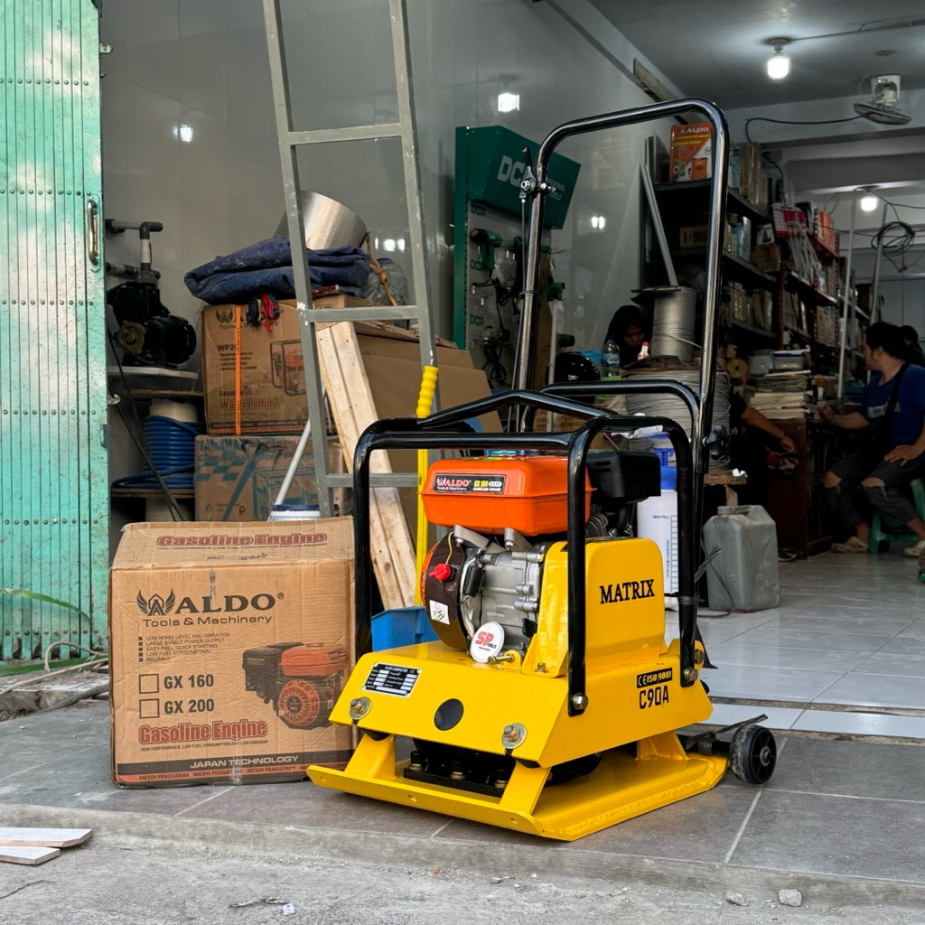 MESIN STAMPER STEMPER KODOK PEMADAT BETON TANAH MATRIX C90