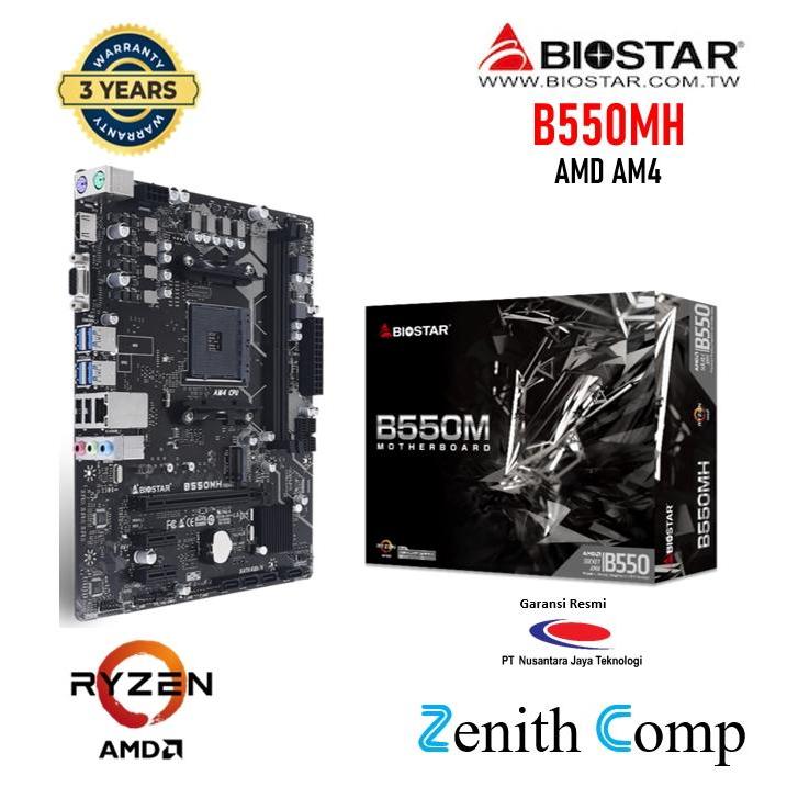 Motherboard BIOSTAR B550MH, AMD AM4
