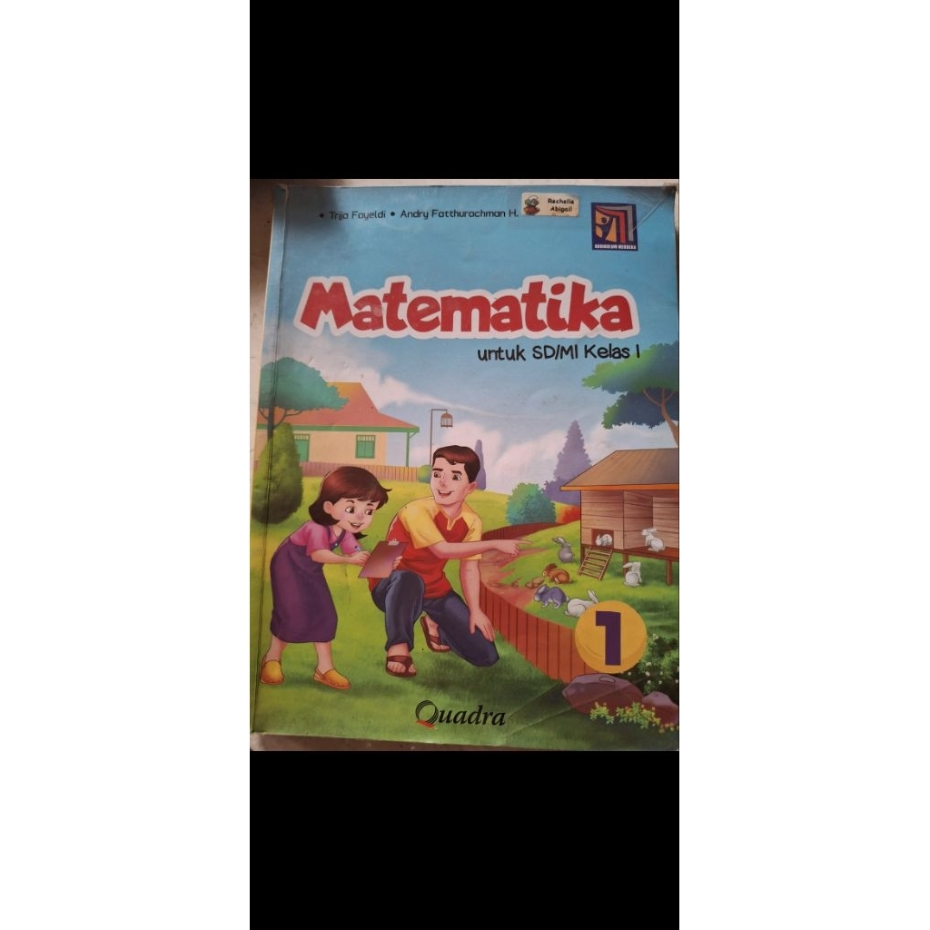 Buku Matematika klas 1 Pnerbit Quandra